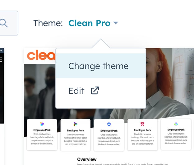 Change Theme