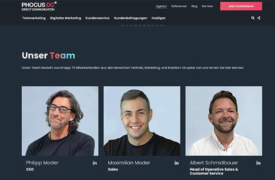 phocus-hubdb-team-example